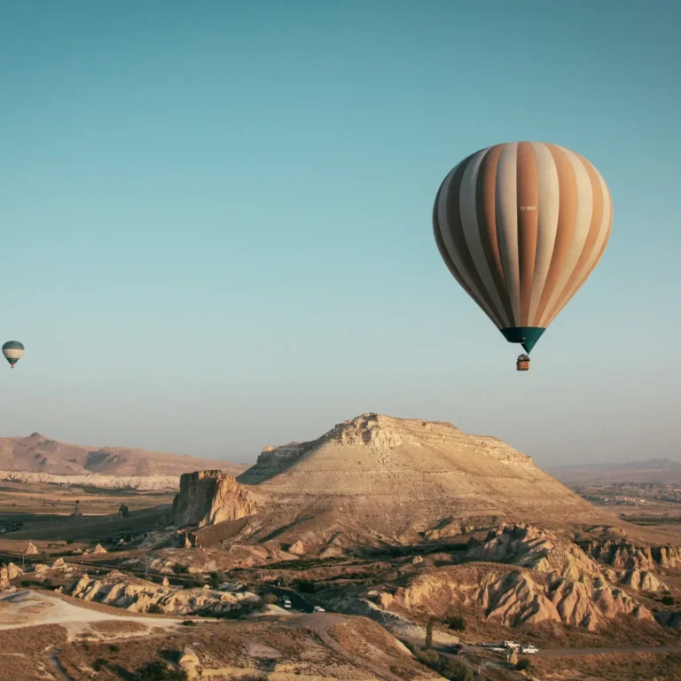Vol en montgolfière au-dessus de Marrakech
